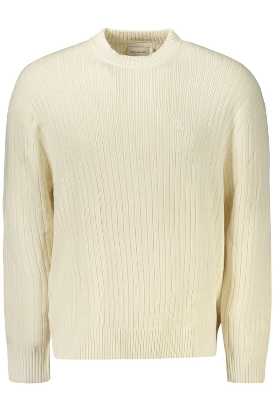 PULL BLANC POUR HOMMES CALVIN KLEIN - CALVIN KLEIN