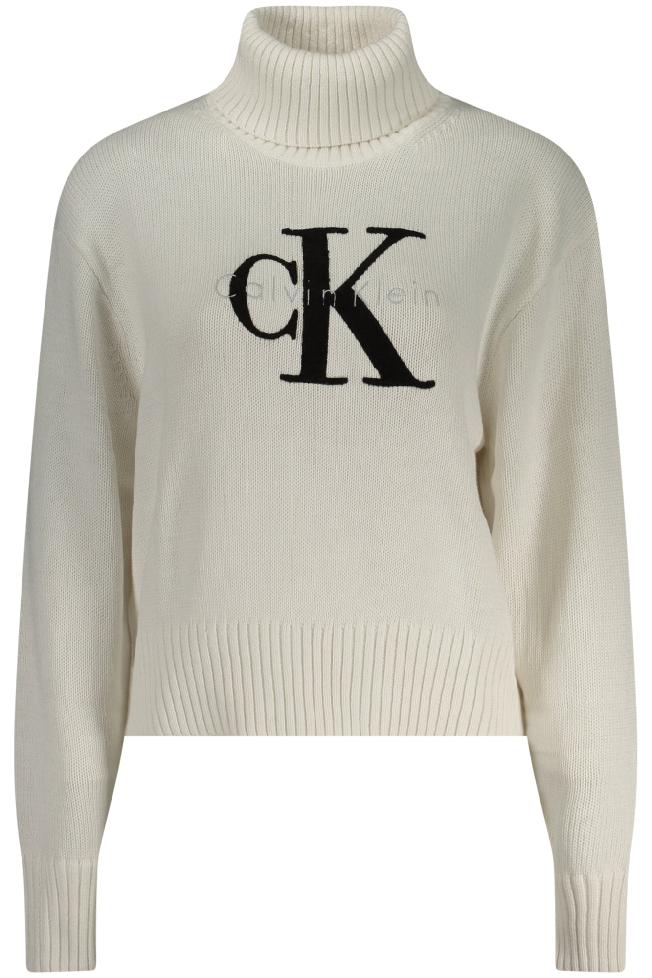 PULL BLANC POUR FEMME CALVIN KLEIN - CALVIN KLEIN