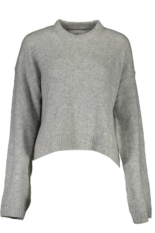 PULL GRIS POUR FEMME CALVIN KLEIN - CALVIN KLEIN