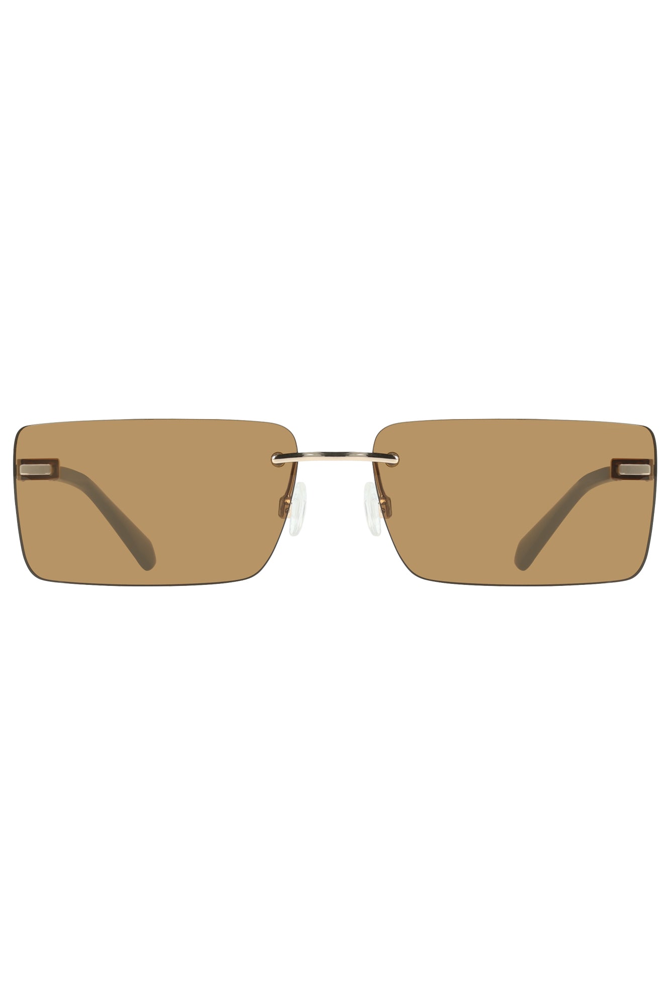 LUNETTES DE SOLEIL FEMME CALVIN KLEIN BEIGE - CALVIN KLEIN