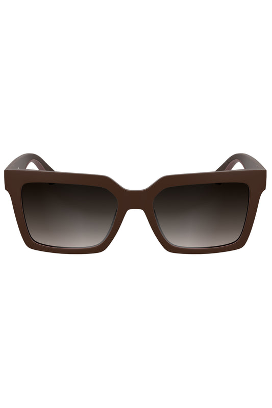 LUNETTES DE SOLEIL FEMME CALVIN KLEIN ROUGES - CALVIN KLEIN