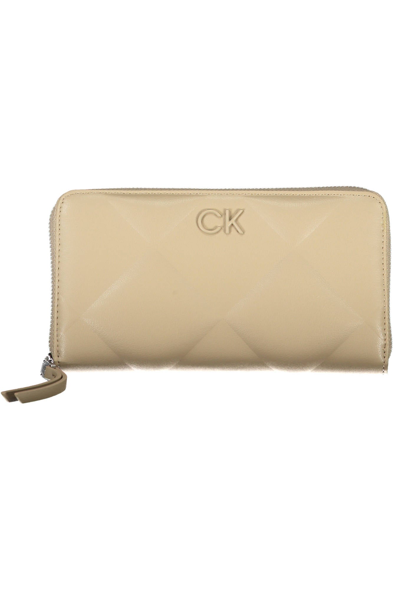 PORTEFEUILLE FEMME CALVIN KLEIN BEIGE - CALVIN KLEIN