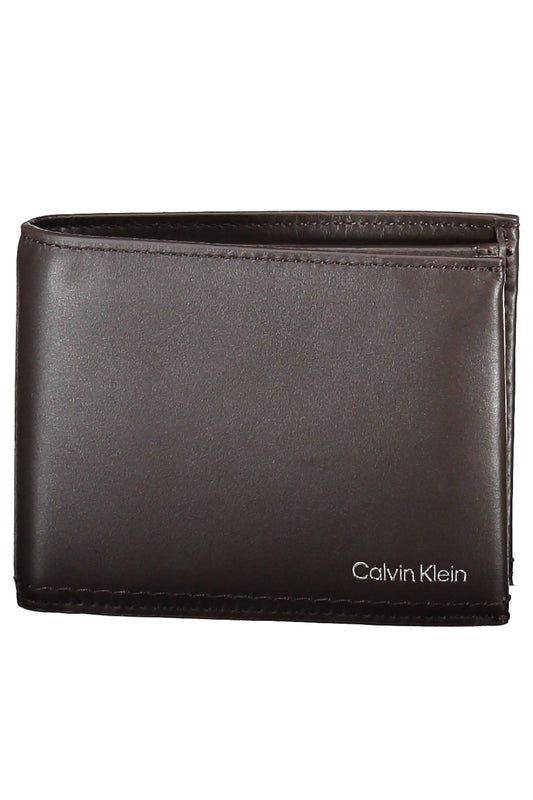 PORTEFEUILLE MARRON CALVIN KLEIN HOMME - CALVIN KLEIN