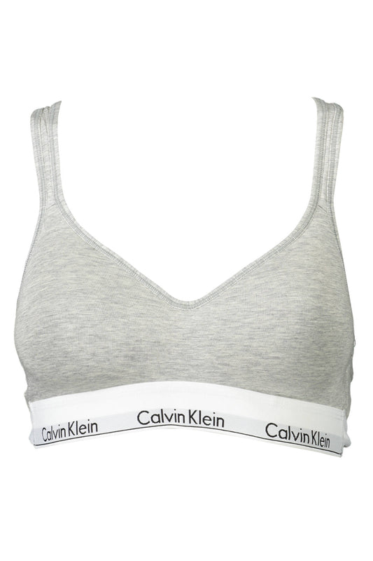 SOUTIEN-GORGE BALCONNET CALVIN KLEIN FEMME GRIS - CALVIN KLEIN