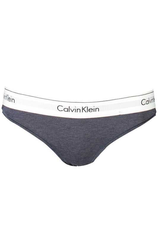 SLIP FEMME BLEU CALVIN KLEIN - CALVIN KLEIN