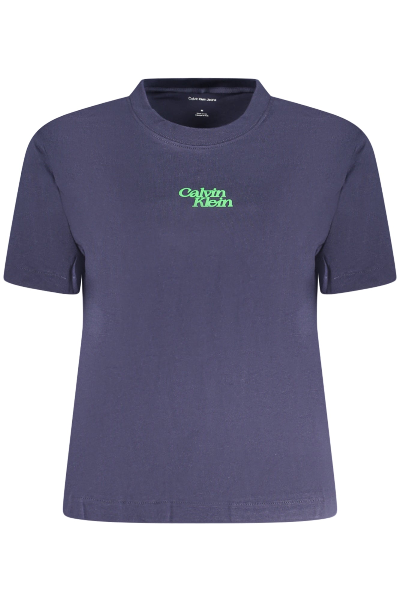 T-SHIRT À MANCHES COURTES POUR FEMME CALVIN KLEIN BLEU - CALVIN KLEIN