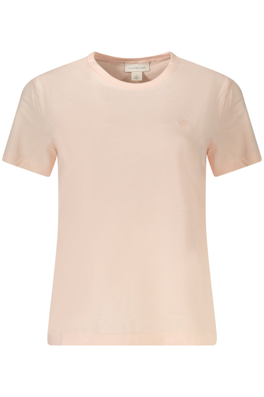 T-SHIRT À MANCHES COURTES POUR FEMME CALVIN KLEIN ROSE - CALVIN KLEIN