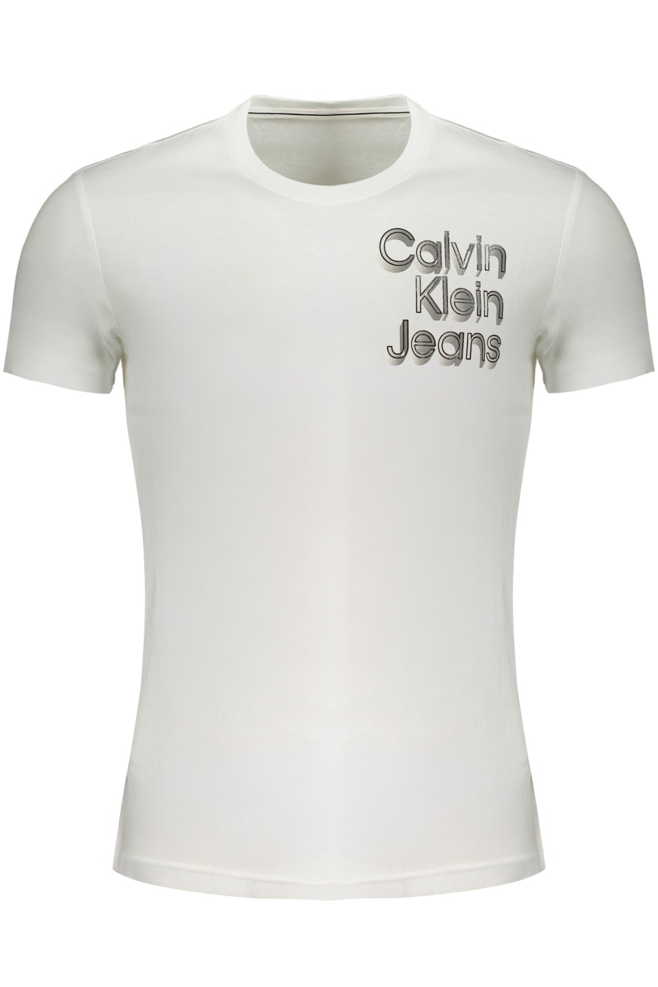 CALVIN KLEIN T-SHIRT À MANCHES COURTES HOMME BLANC - CALVIN KLEIN