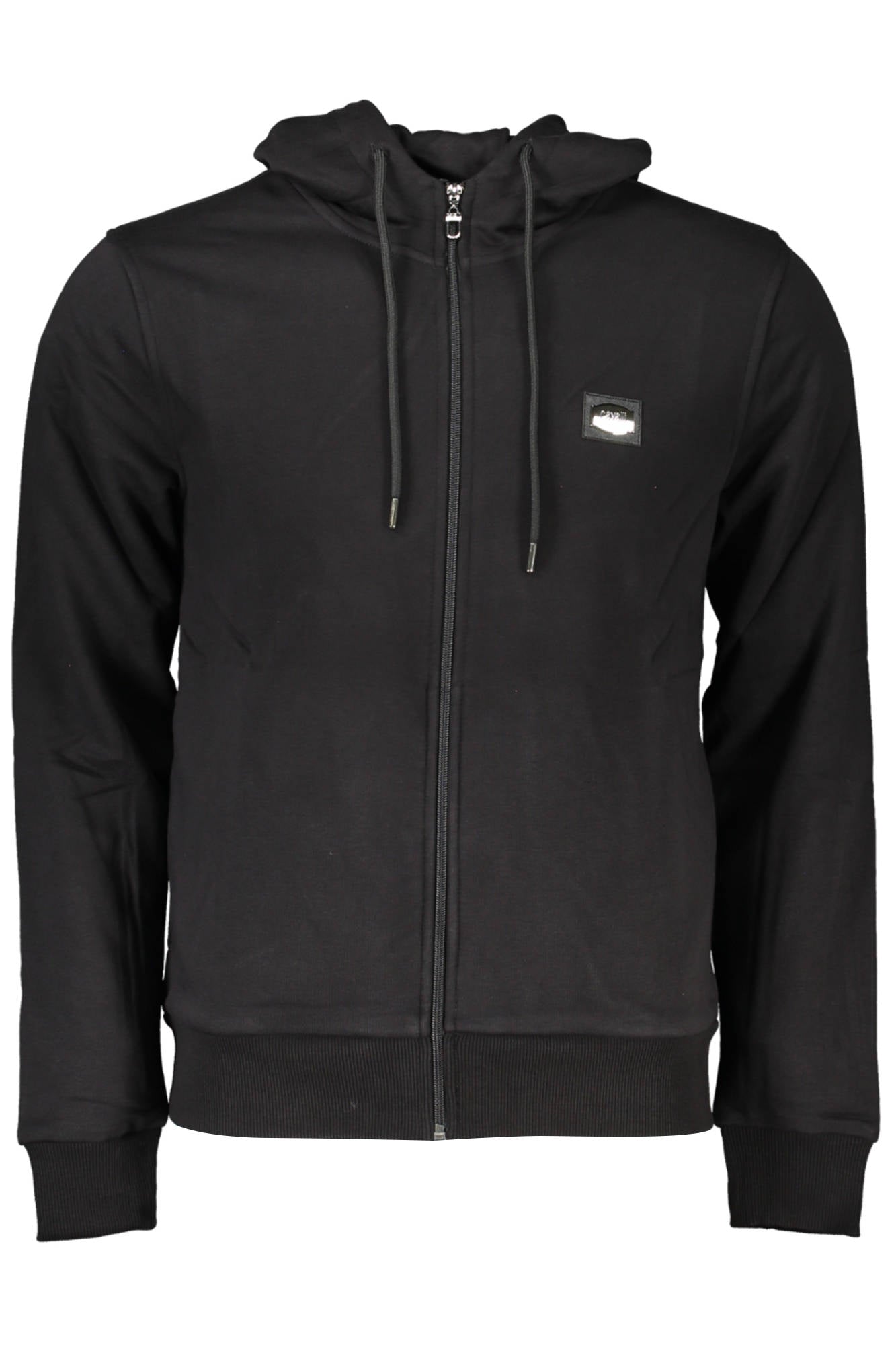SWEAT-SHIRT CAVALLI CLASS AVEC ZIP NOIR HOMME - CAVALLI CLASS