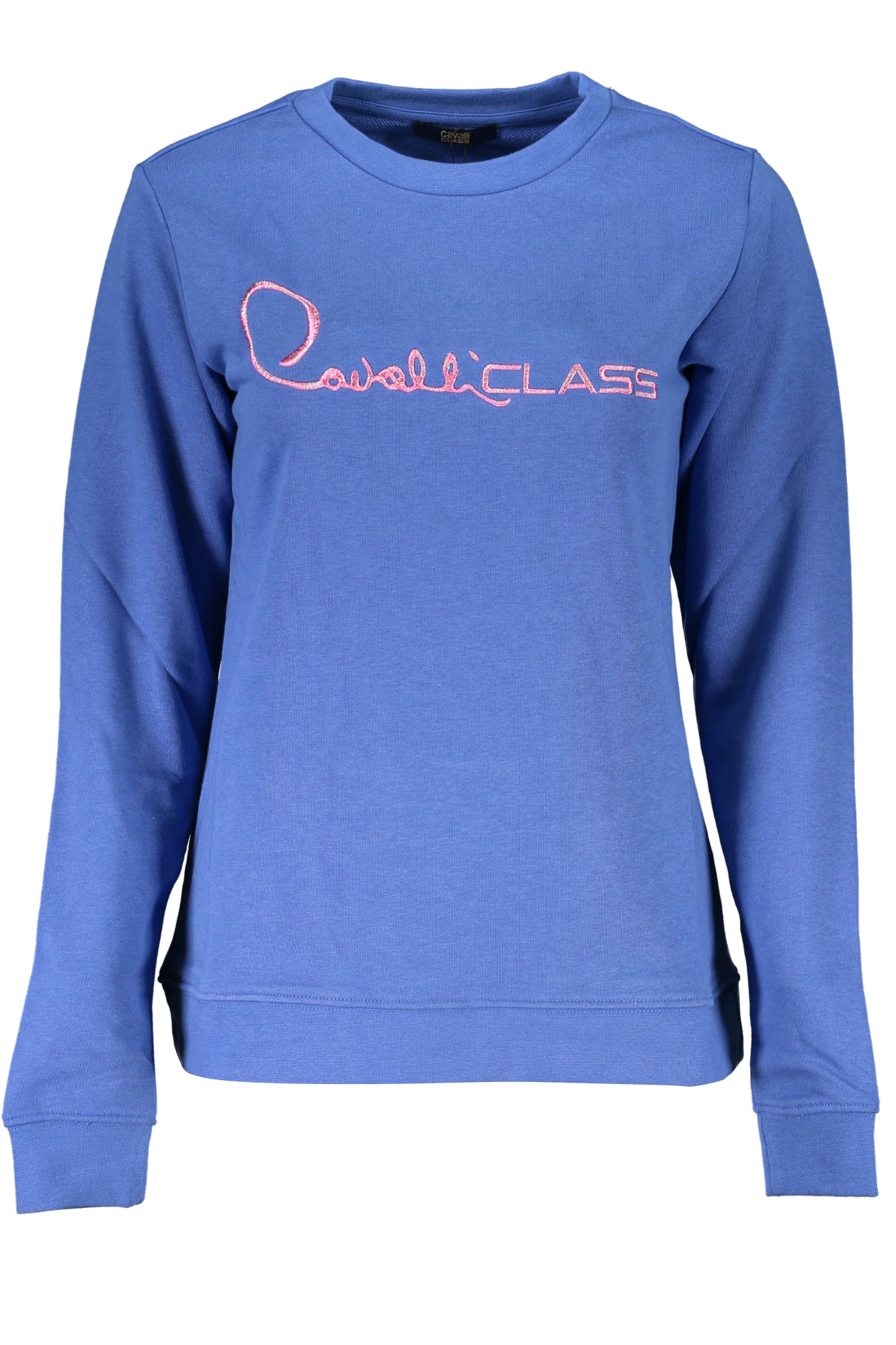 CAVALLI SWEAT-SHIRT SANS FERMETURE FEMME CLASS BLEU - CAVALLI CLASS