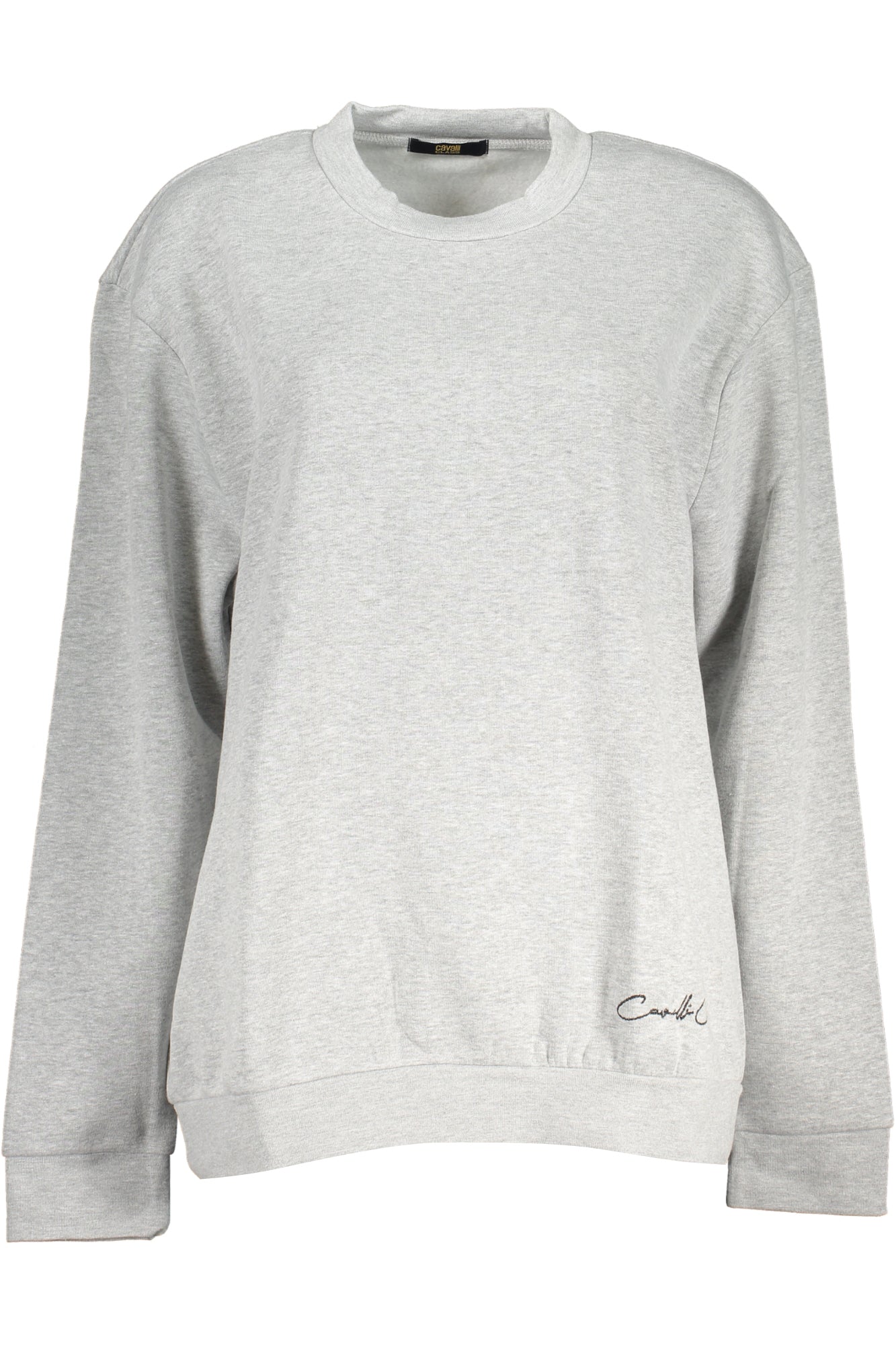 SWEAT-SHIRT SANS FERMETURE ÉCLAIR GRIS POUR FEMME CAVALLI CLASS - CAVALLI CLASS