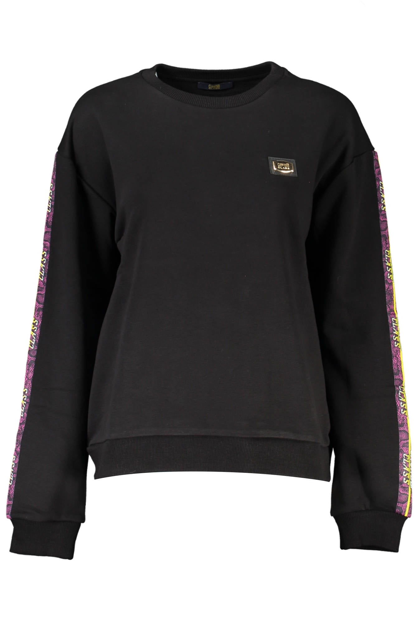 Sweat-shirt Cavalli Class sans fermeture éclair pour femme Noir - CAVALLI CLASS
