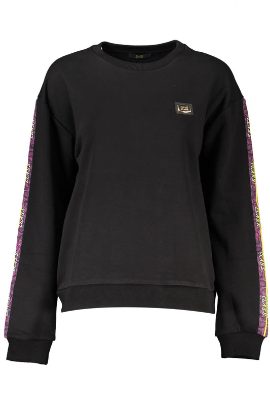 Sweat-shirt Cavalli Class sans fermeture éclair pour femme Noir - CAVALLI CLASS