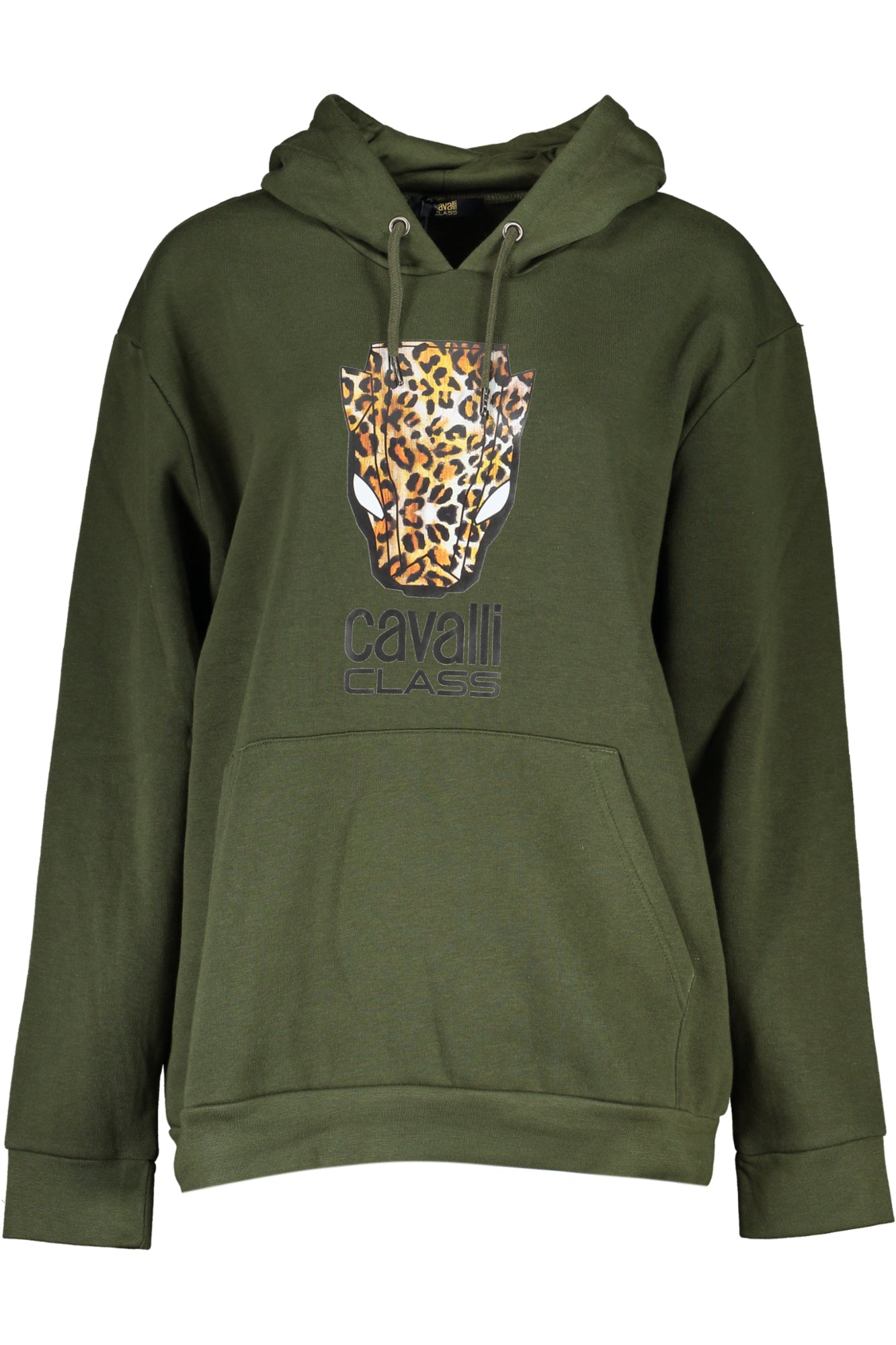 SWEAT-SHIRT SANS FERMETURE FEMME CAVALLI CLASS VERT - CAVALLI CLASS