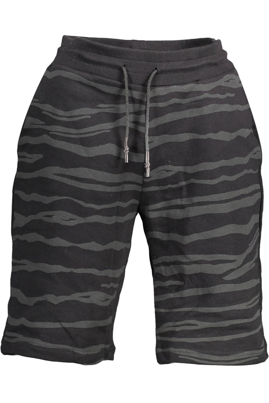 PANTALON BERMUDA HOMME CAVALLI CLASS NOIR - CAVALLI CLASS