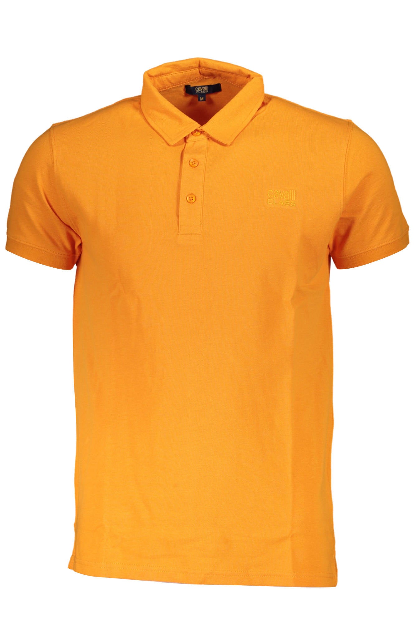 CAVALLI CLASS POLO MANCHES COURTES HOMME ORANGE - CAVALLI CLASS