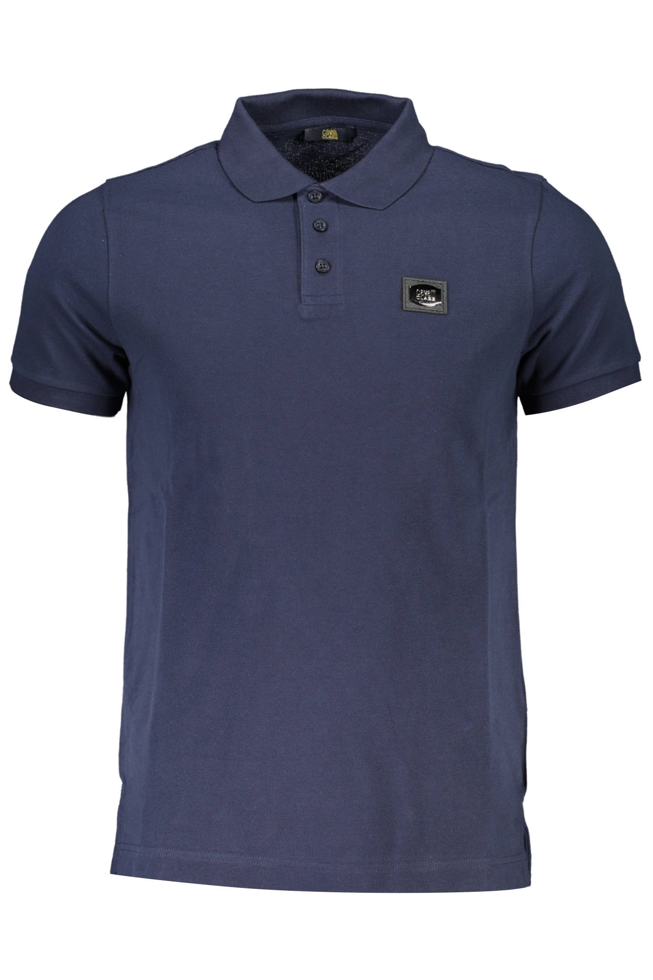 CAVALLI CLASS POLO MANCHES COURTES HOMME BLEU - CAVALLI CLASS