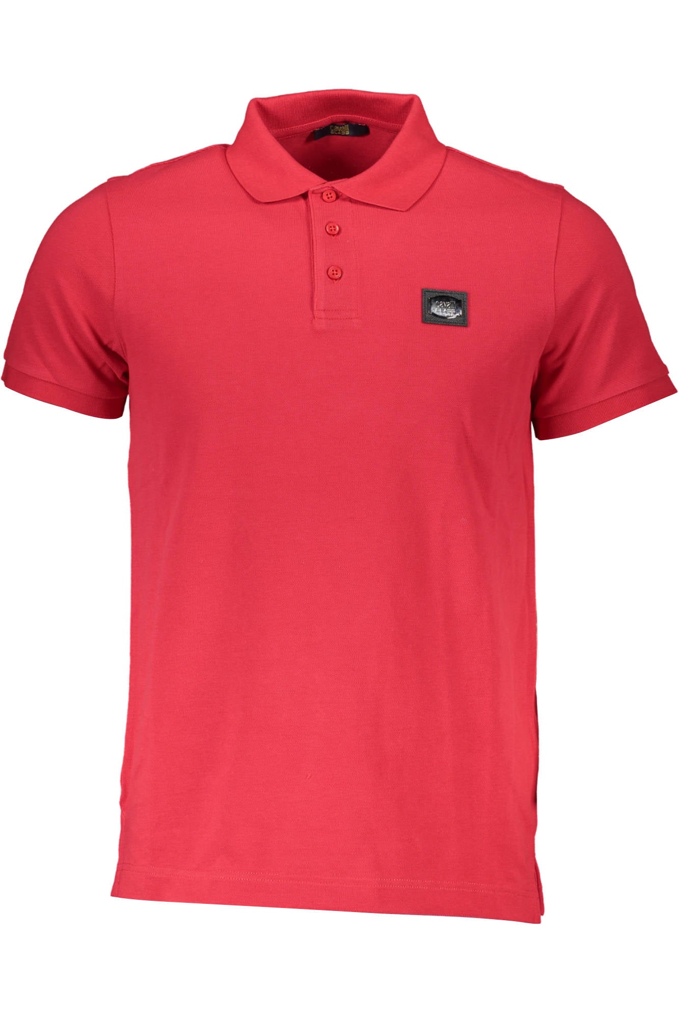 CAVALLI CLASS POLO MANCHES COURTES HOMME ROUGE - CAVALLI CLASS