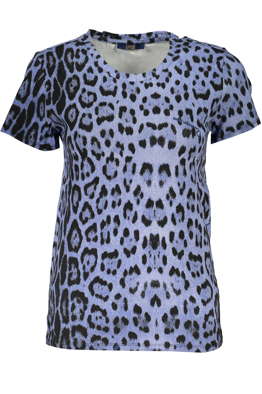 T-SHIRT À MANCHES COURTES FEMME CAVALLI CLASS BLEU - CAVALLI CLASS