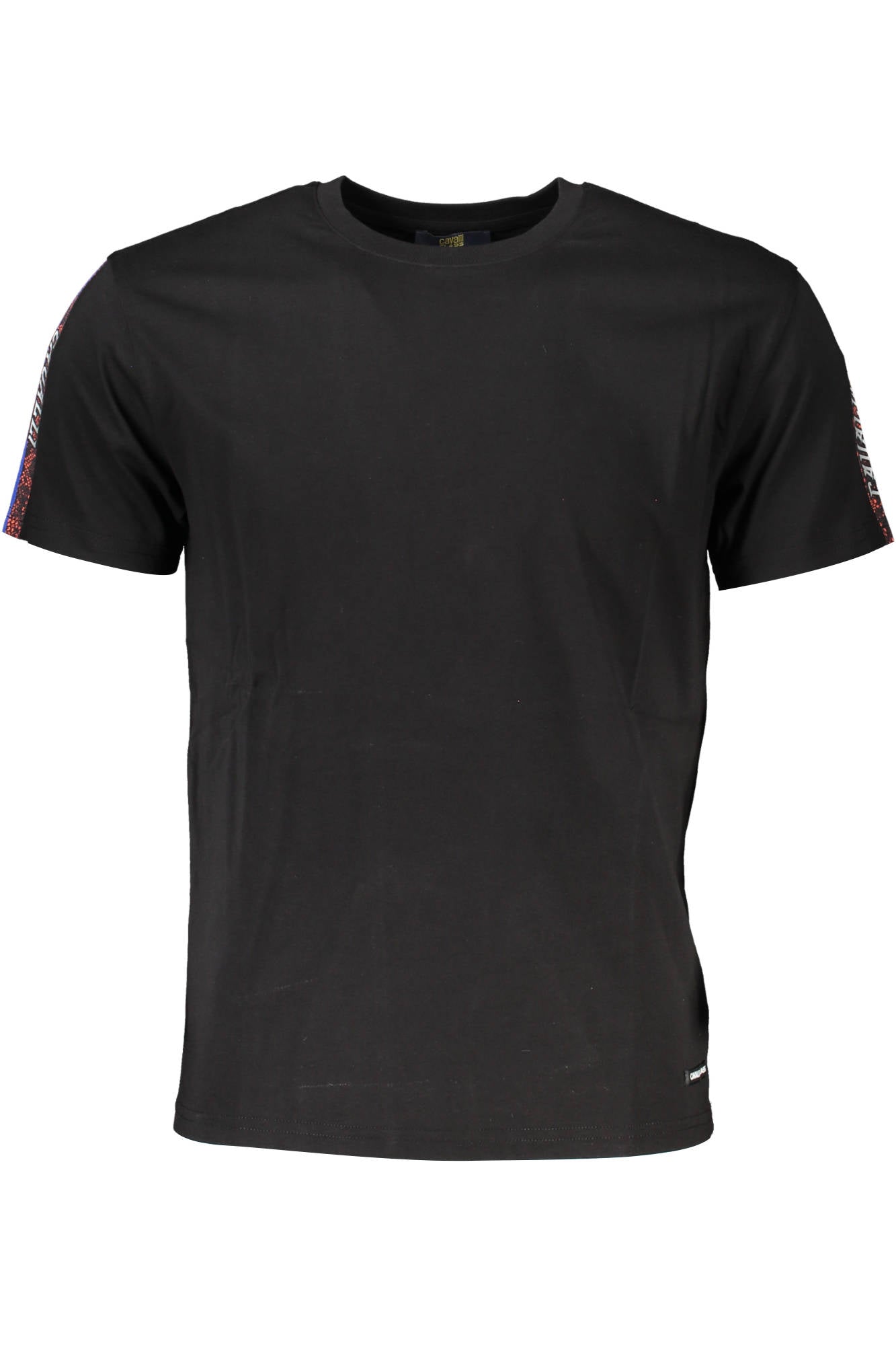 CAVALLI CLASS T-SHIRT MANCHES COURTES HOMME NOIR - CAVALLI CLASS