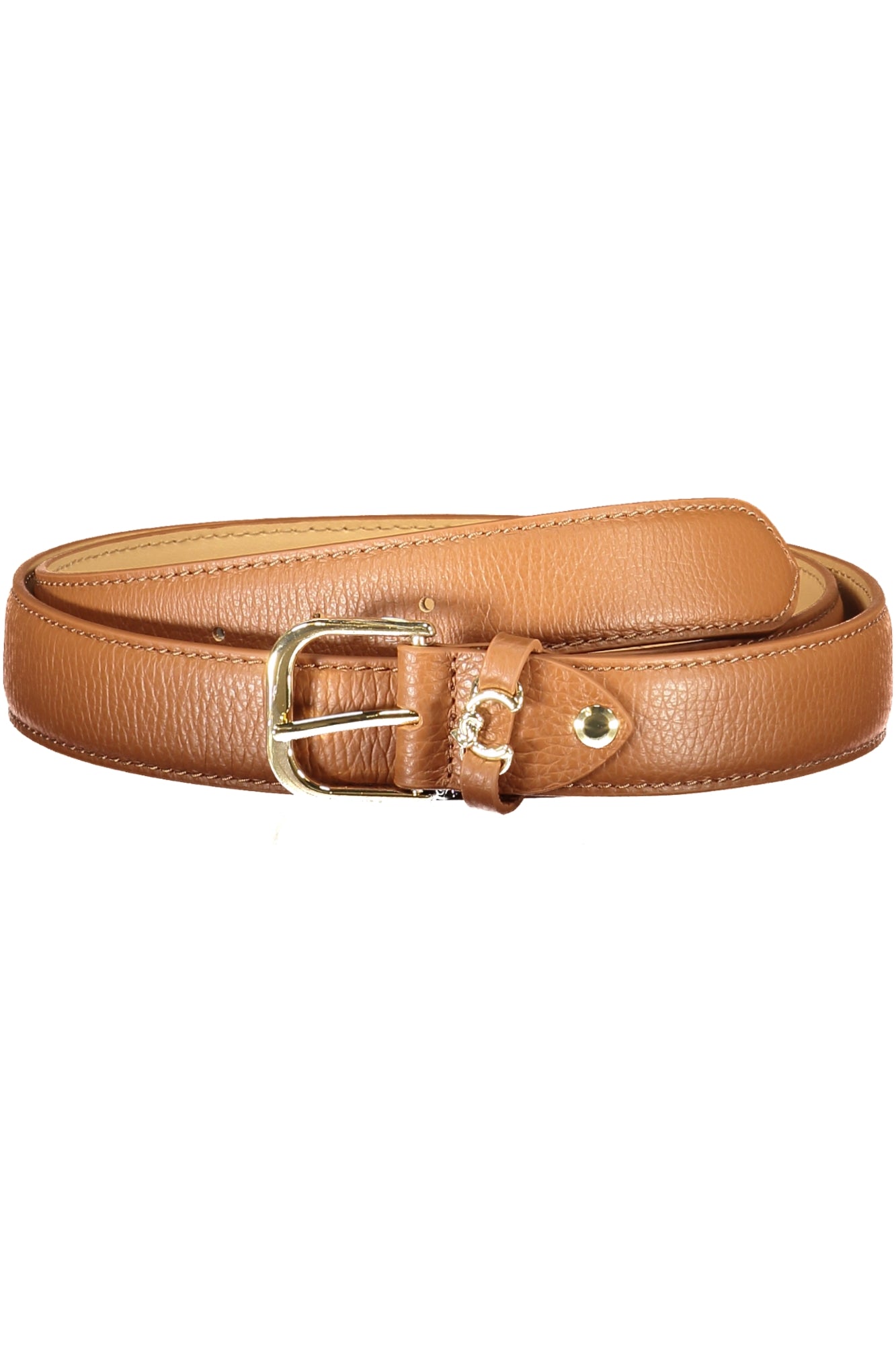CEINTURE EN CUIR POUR FEMME COCCINELLE MARRON - COCCINELLE