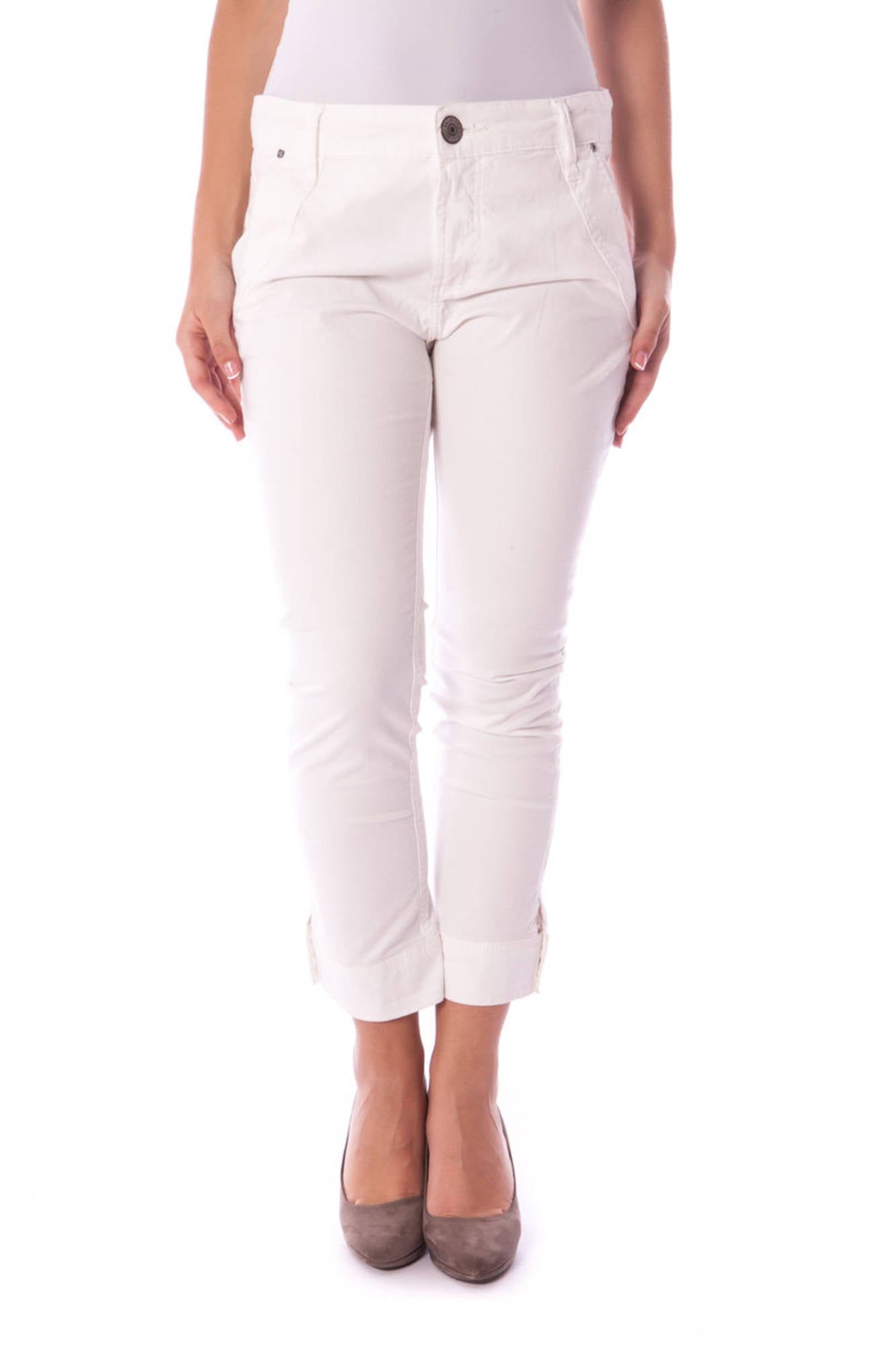 PANTALON PÊCHEUR FEMME COLCCI BLANC - COLCCI