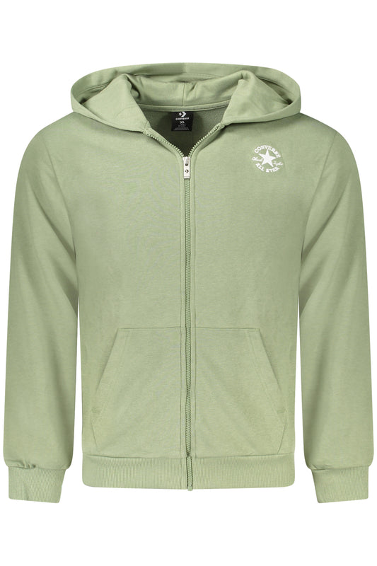 Sweat-shirt zippé vert Converse pour enfants - CONVERSE