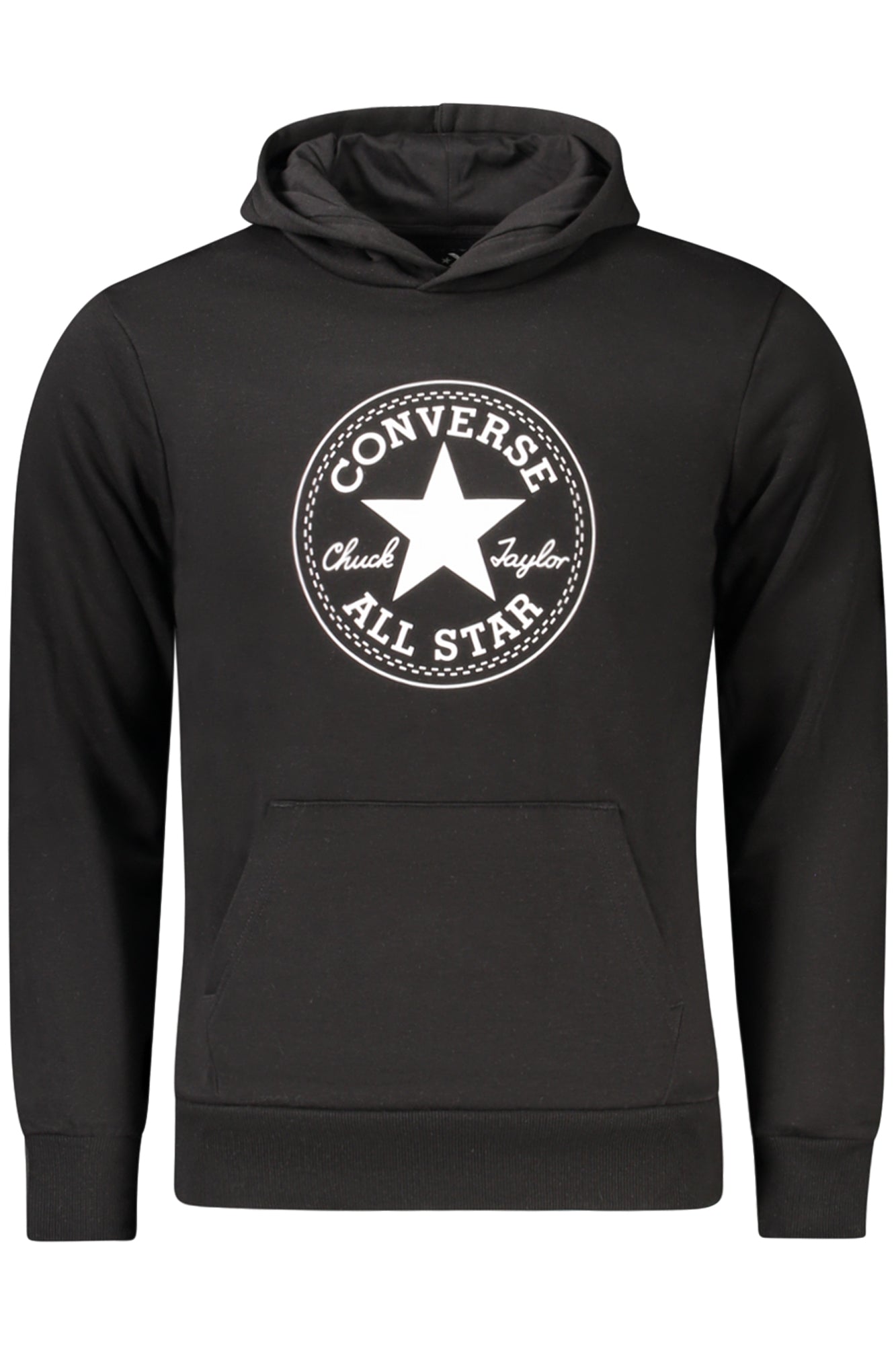Sweat à capuche zippé noir Converse pour enfants - CONVERSE