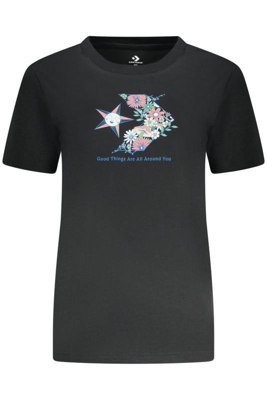 T-SHIRT À MANCHES COURTES CONVERSE FEMME NOIR - CONVERSE