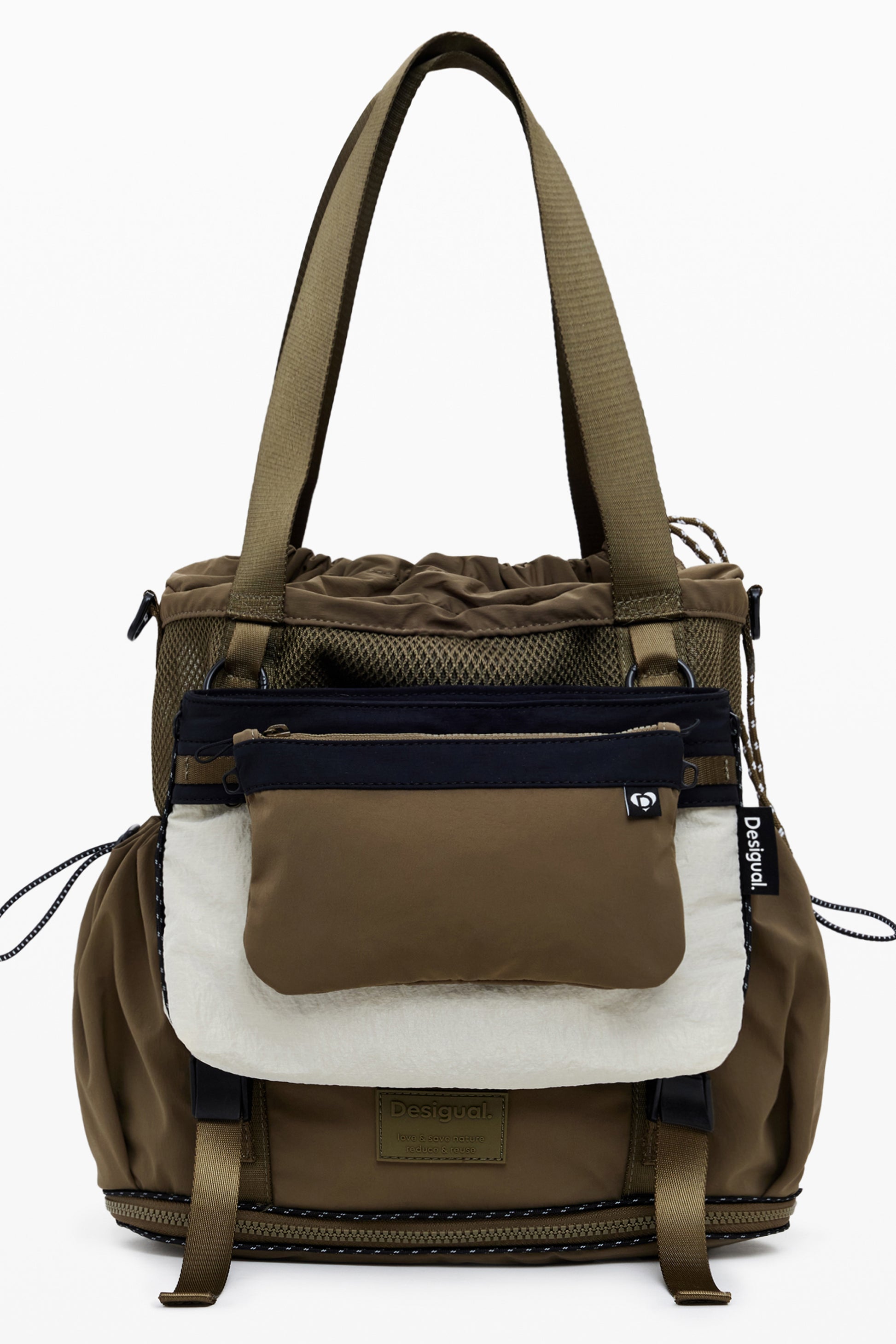 SAC FEMME VERT DESIGUAL - DESIGUAL