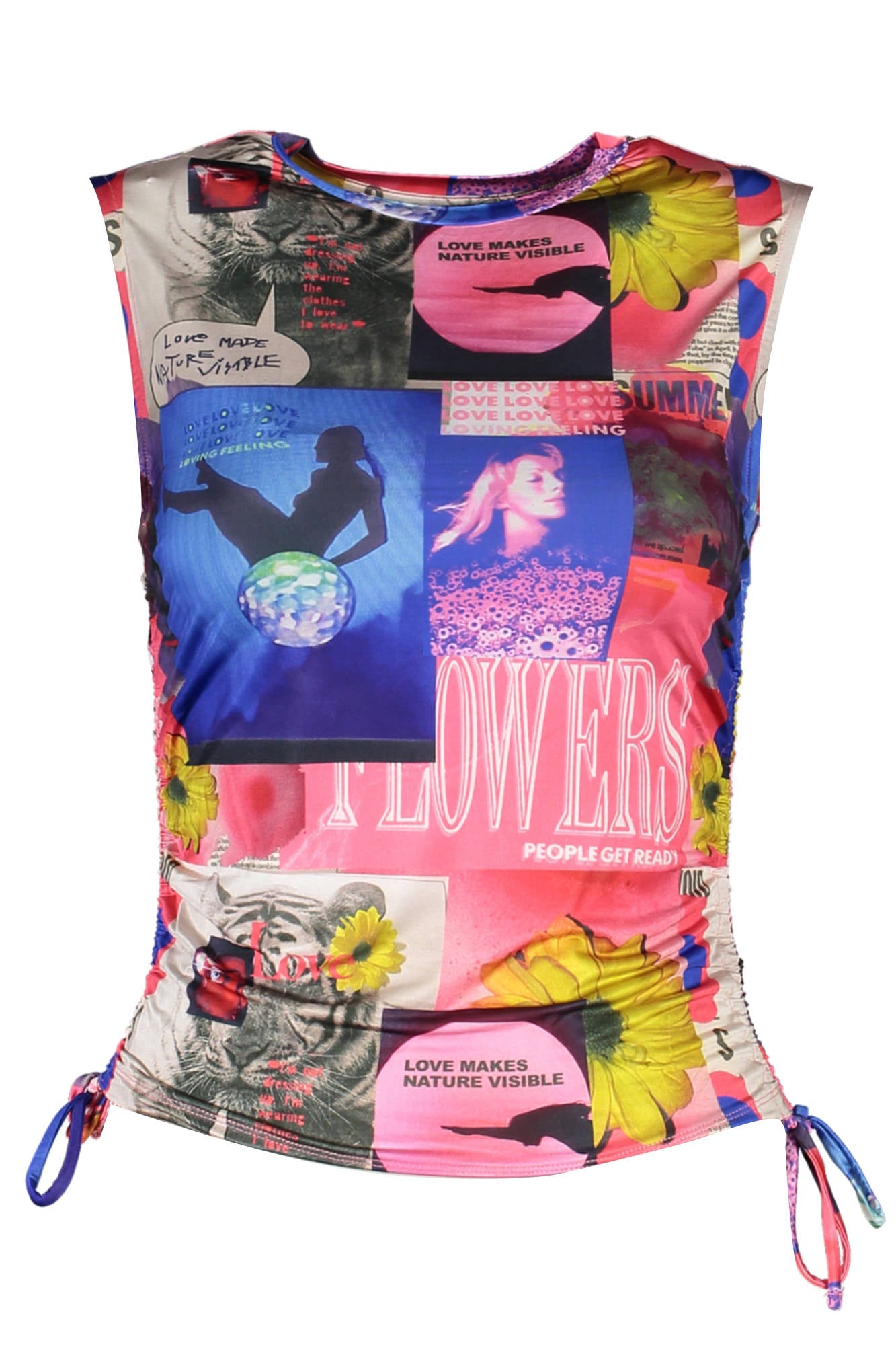 DÉBARDEUR FEMME DESIGUAL BLEU - DESIGUAL