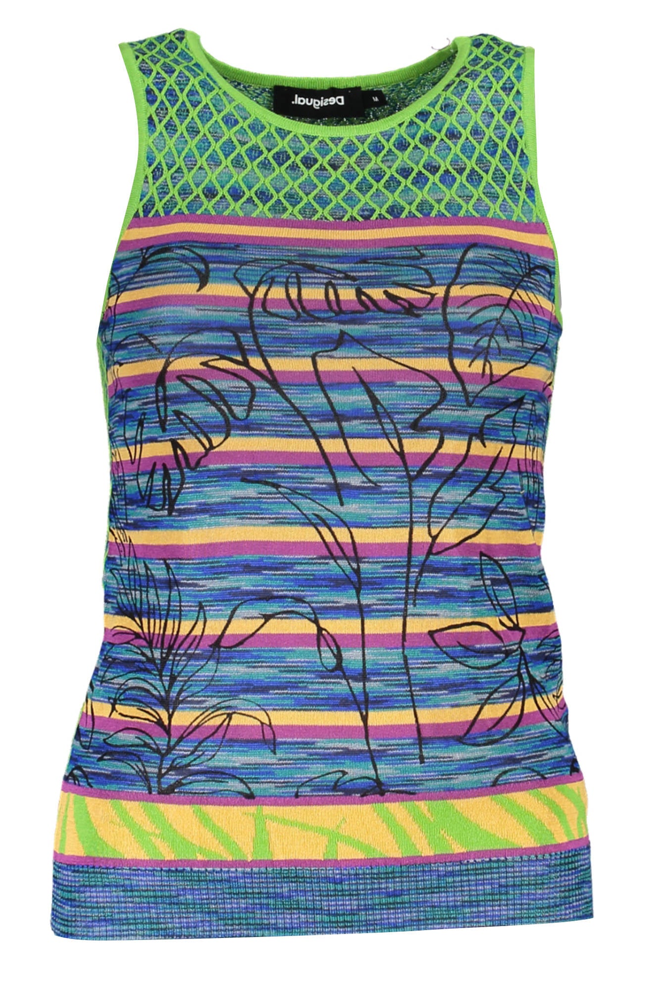 DÉBARDEUR FEMME DESIGUAL VERT - DESIGUAL