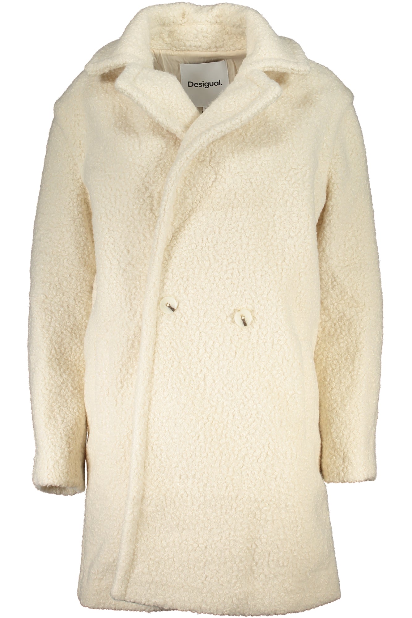 MANTEAU DESIGUAL BLANC FEMME - DESIGUAL