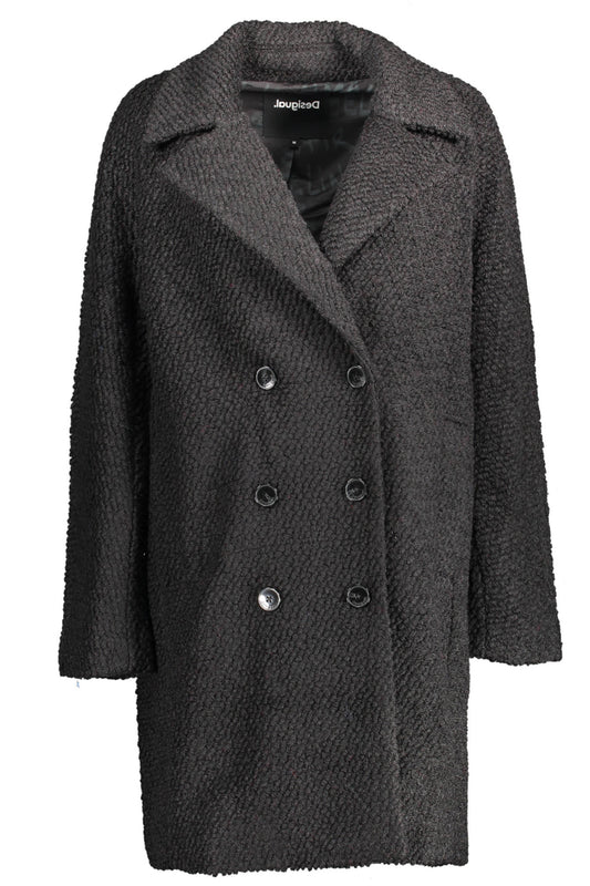 MANTEAU FEMME NOIR DESIGUAL - DESIGUAL