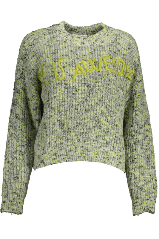 PULL FEMME DESIGUAL VERT - DESIGUAL