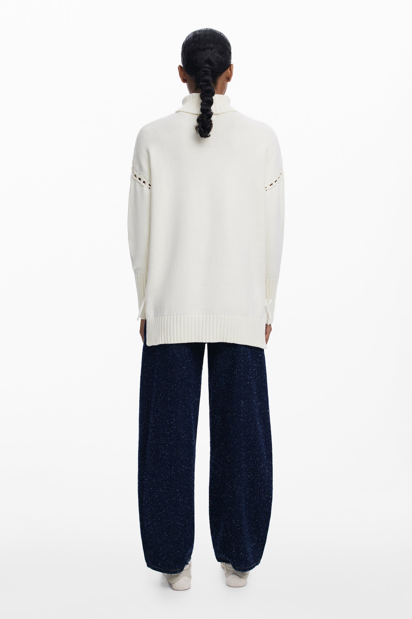 PULL BLANC POUR FEMME DESIGUAL