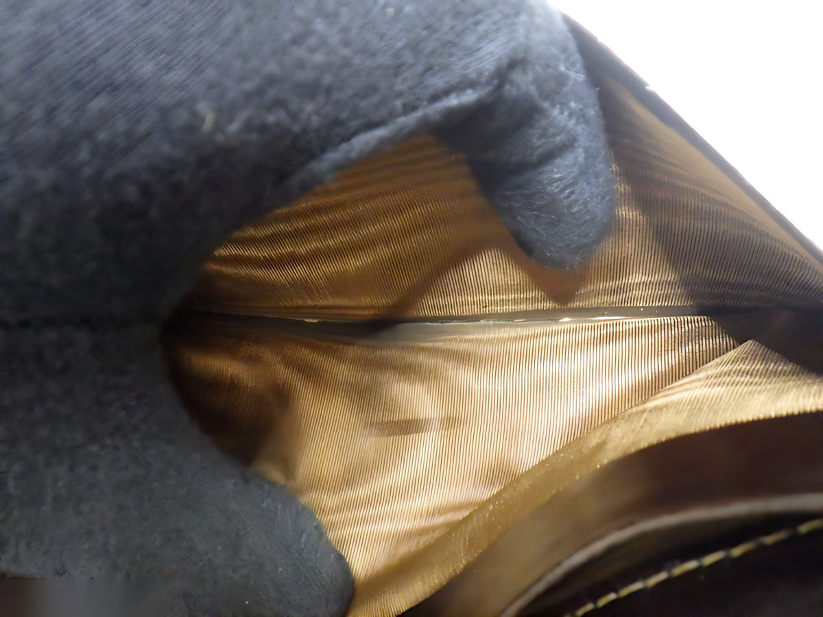Fendi Zucca portefeuille long marron — détail 7