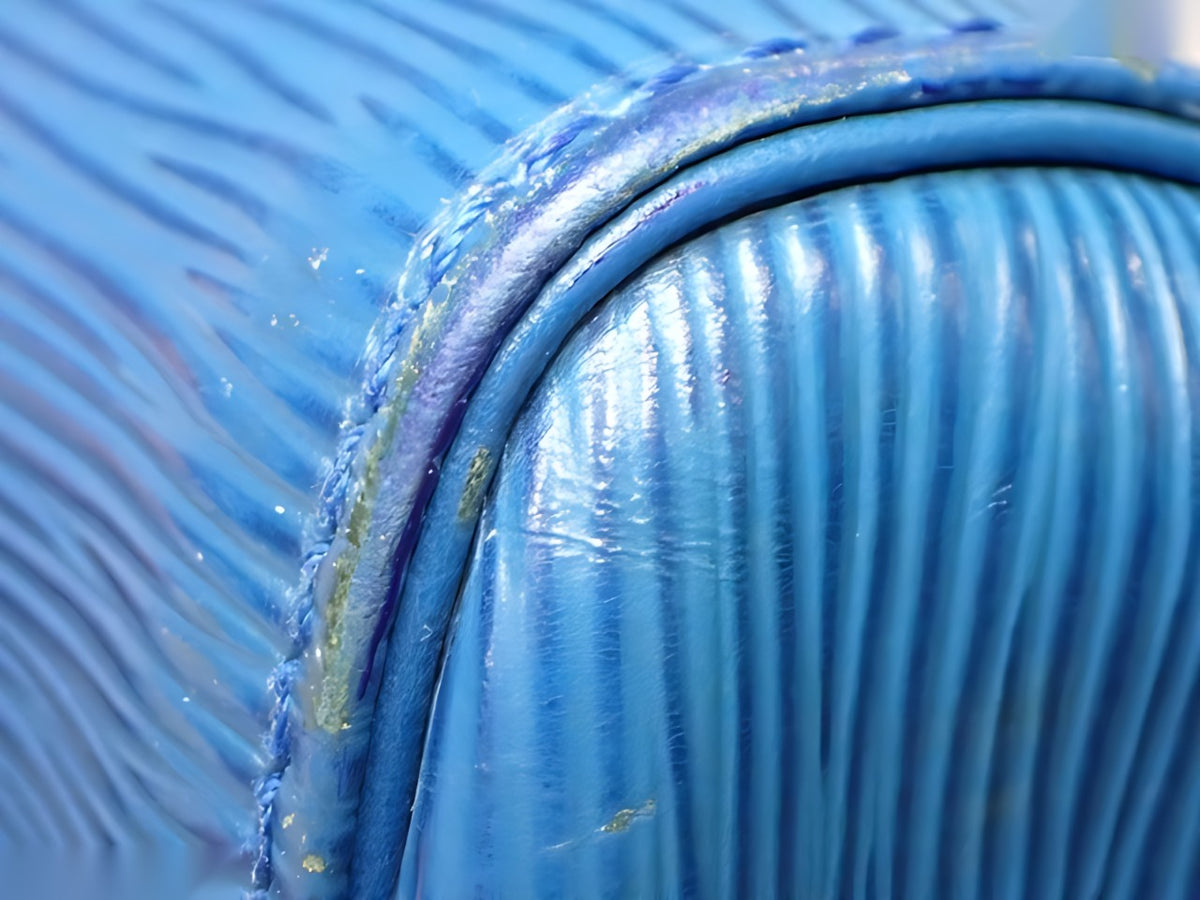 Louis Vuitton Keepall 45 bleu Toledo — vue 9