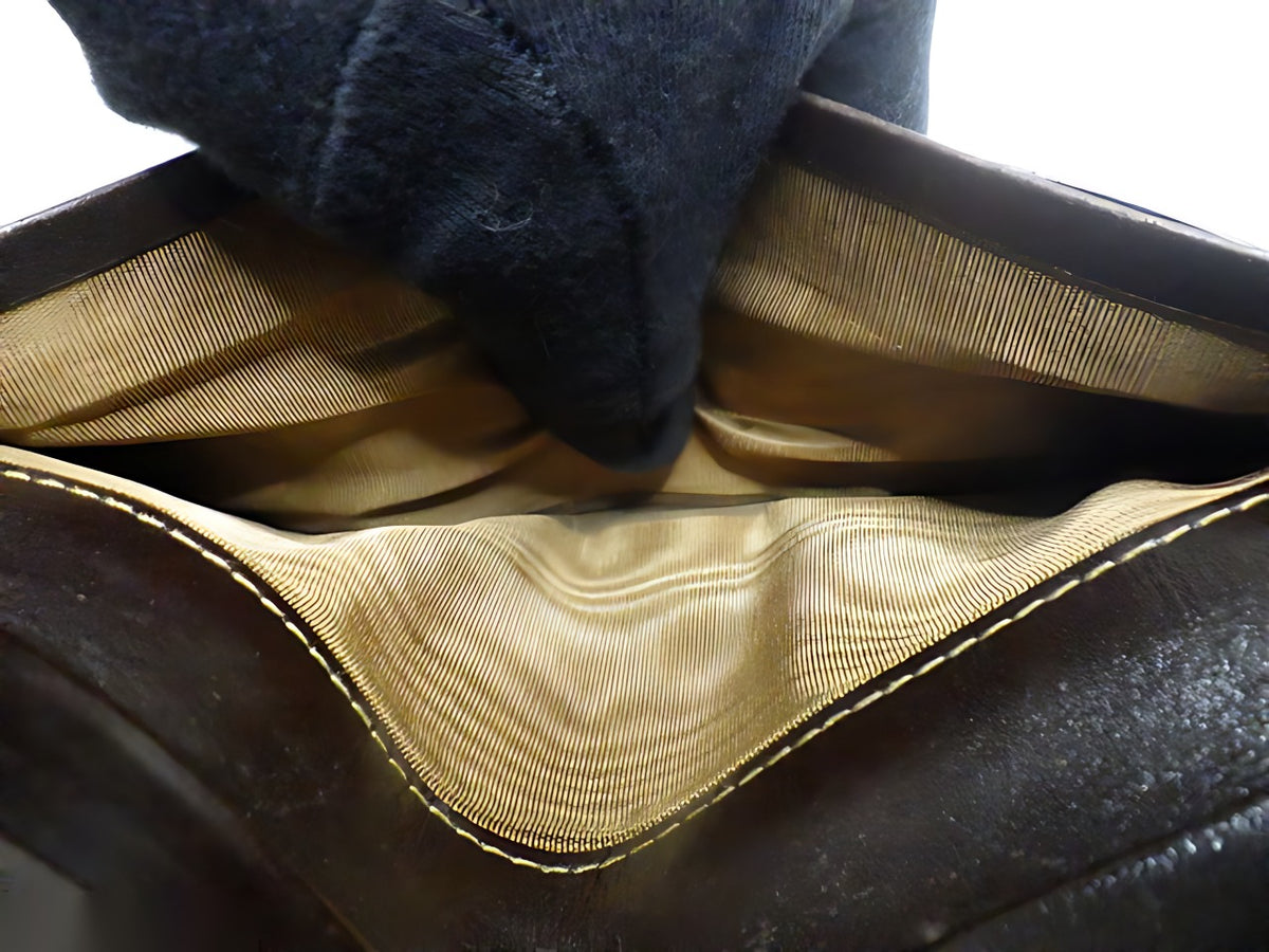 Fendi Zucca portefeuille long marron — détail 6
