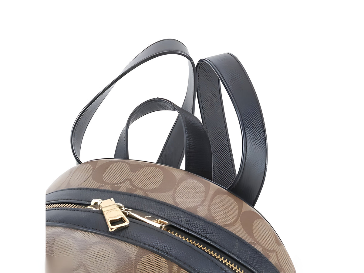 Coach Kenley Backpack khaki noir — vue 2
