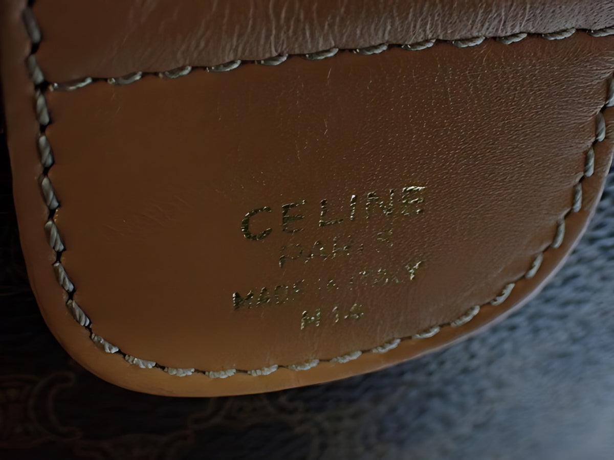 Céline Macadam Mini Boston – tampon intérieur
