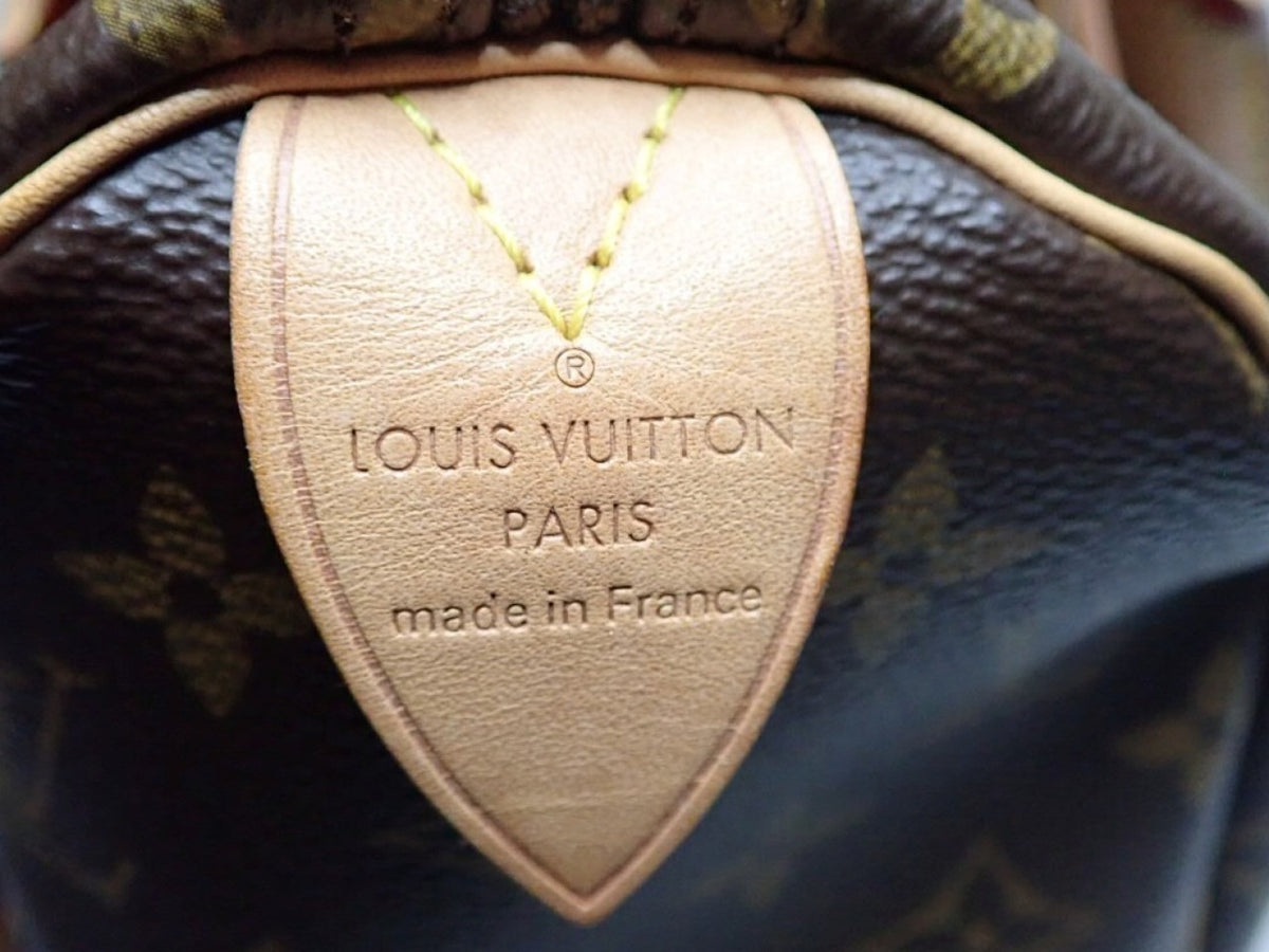 Louis Vuitton Speedy 25 - tampon Louis Vuitton Paris made in France