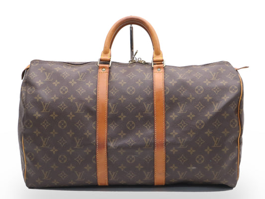 Louis Vuitton Keepall 50 Monogram vintage 1986 – vue 01