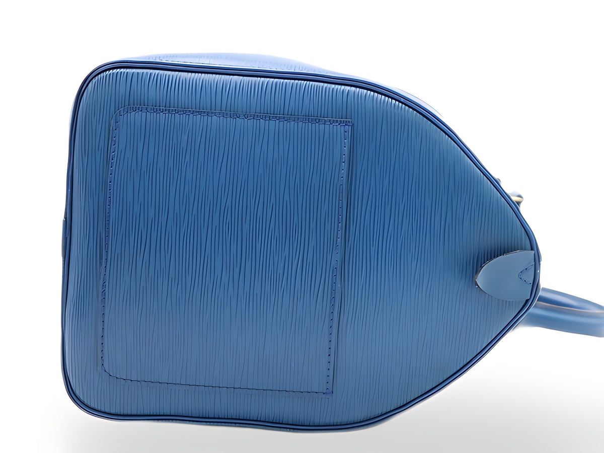 Louis Vuitton Keepall 45 bleu Toledo — vue 5