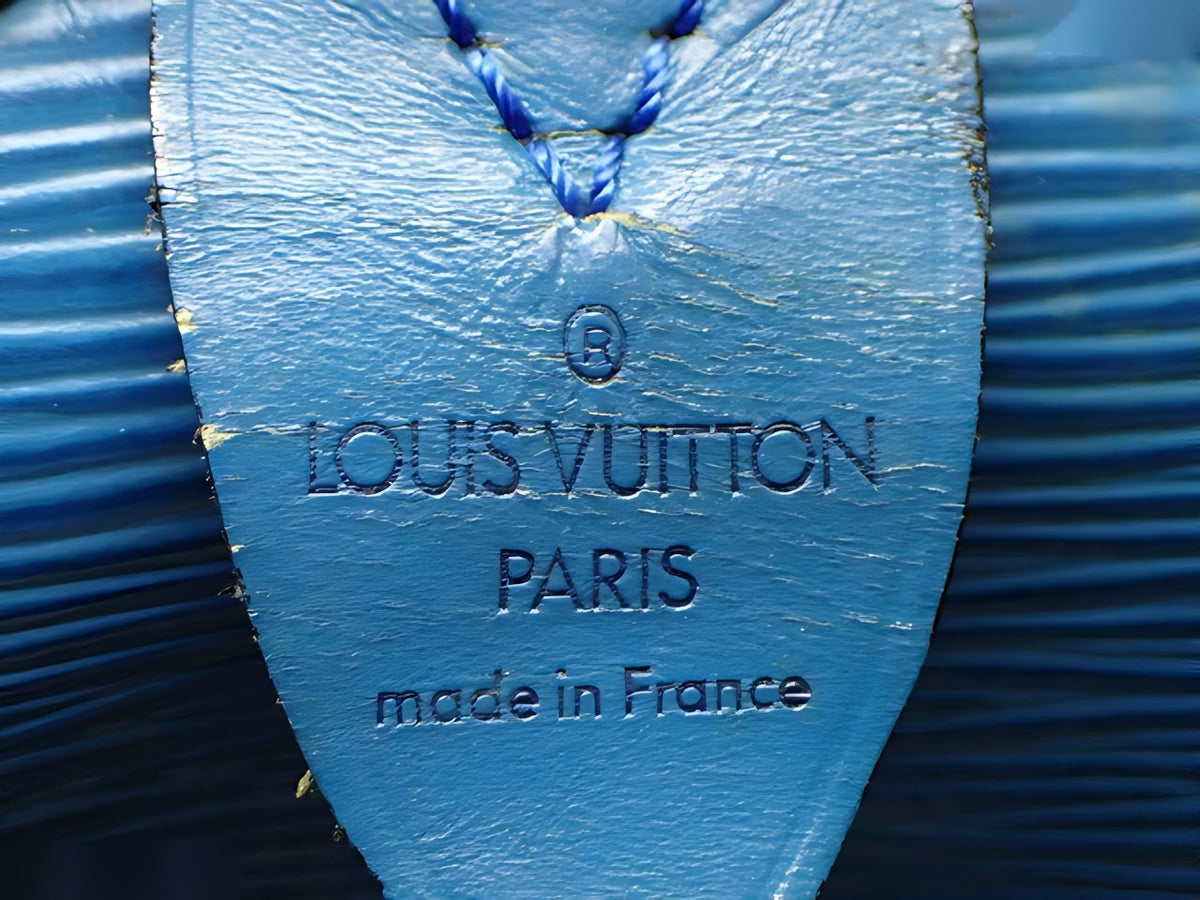 Louis Vuitton Keepall 45 bleu Toledo — vue 16