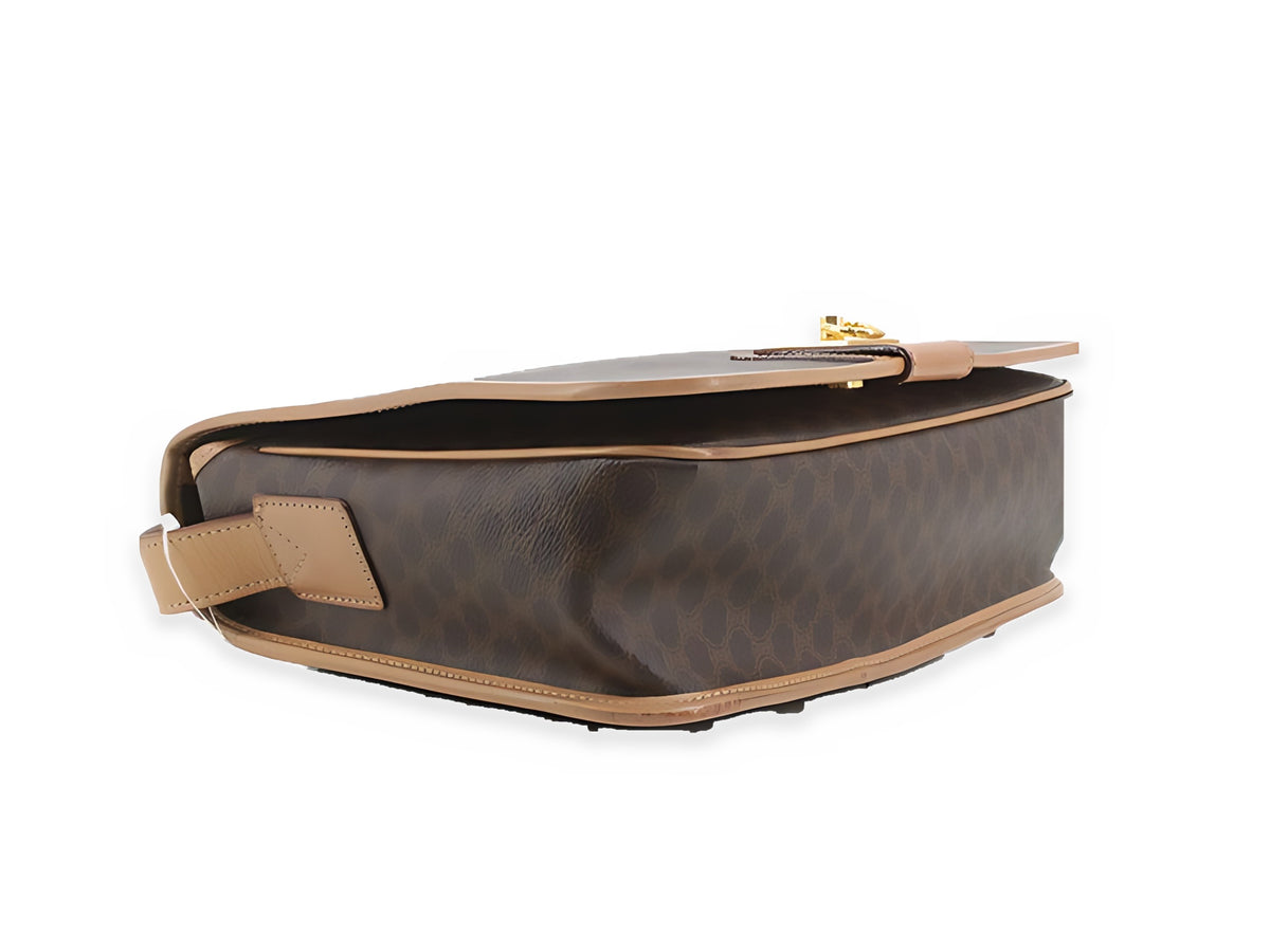 Céline Macadam sac bandoulière à rabat – vue de dessus