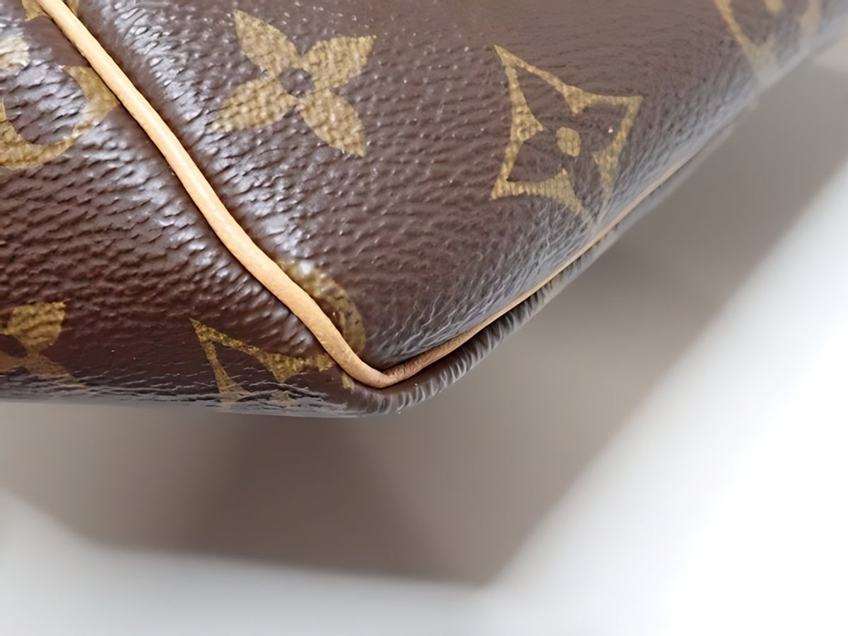 Louis Vuitton Speedy 25 - détail angle et passepoil