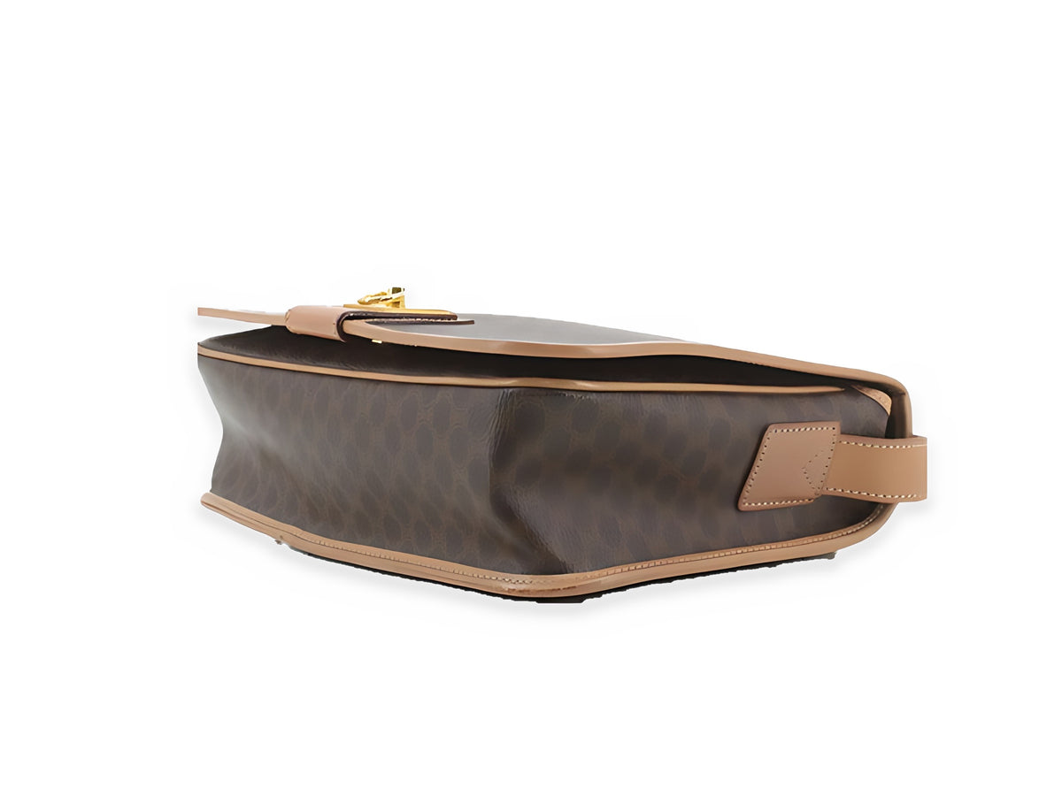 Céline Macadam sac bandoulière à rabat – vue de dessous