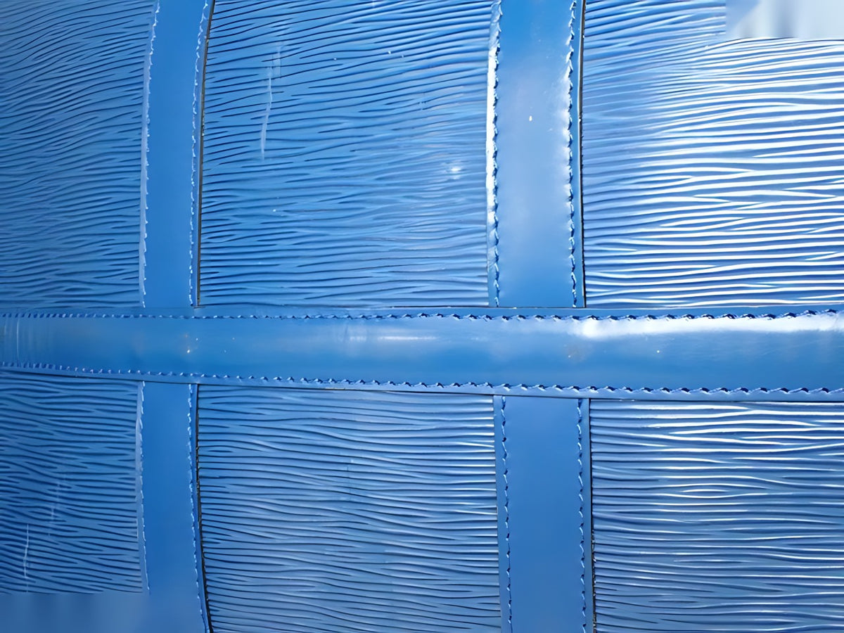 Louis Vuitton Keepall 45 bleu Toledo — vue 10