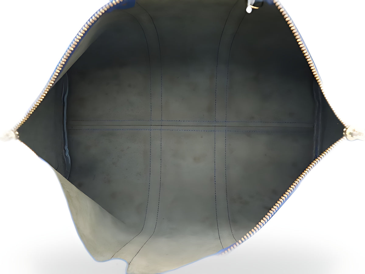 Louis Vuitton Keepall 45 bleu Toledo — vue 7